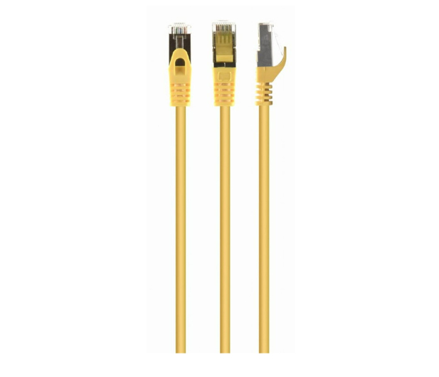 Gembird Patch cord kat.6A, SFTP, LSZH, 0,25m, żółty - 1351710 - zdjęcie